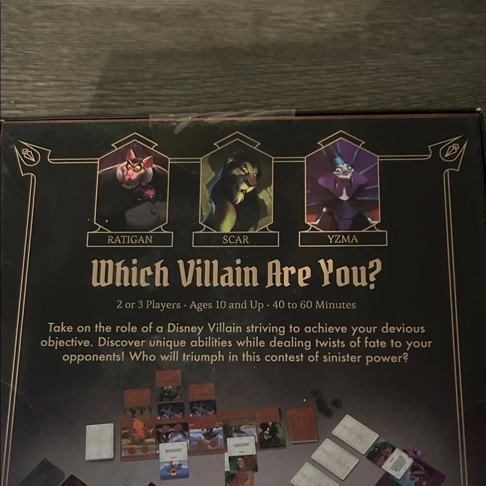 Disney Villainous Board Game - Evil Comes Prepared - Picture 3 of 3